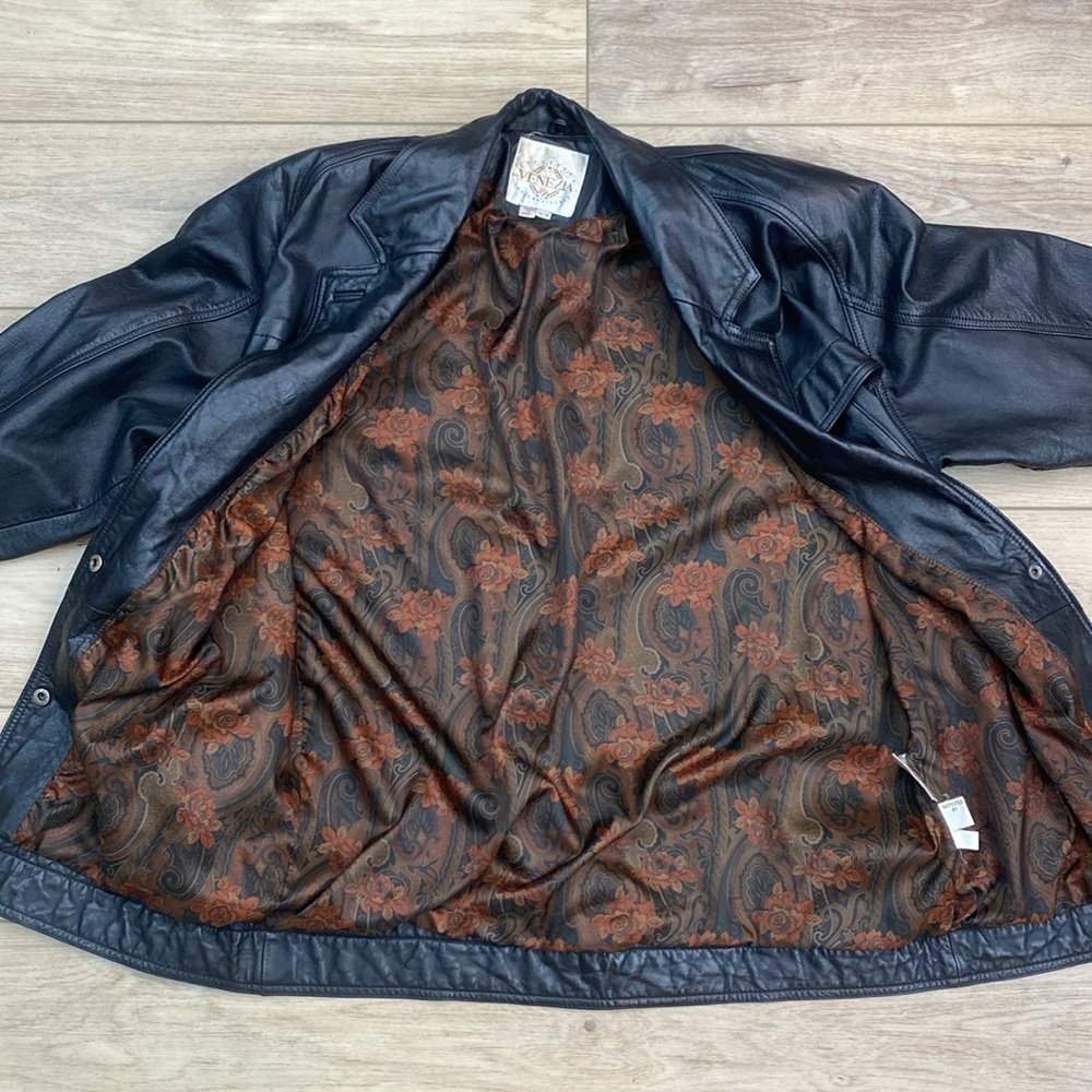 Vintage 80's Genuine Leather Jacket - Picture 5 of 16